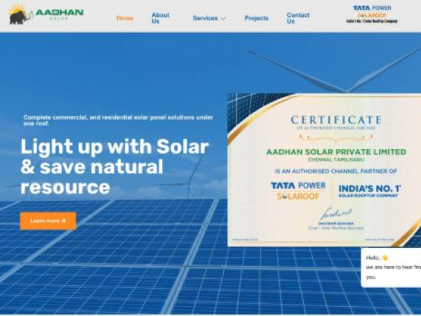 aadhansolar.com