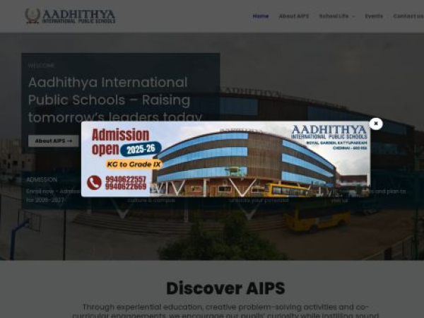 aadhithyapublicschools.in