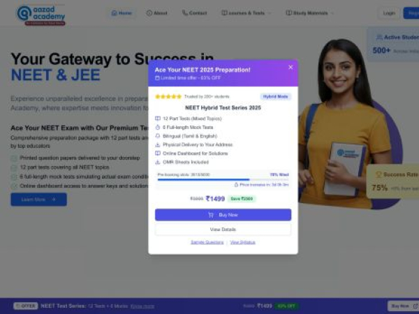 aazadacademy.com
