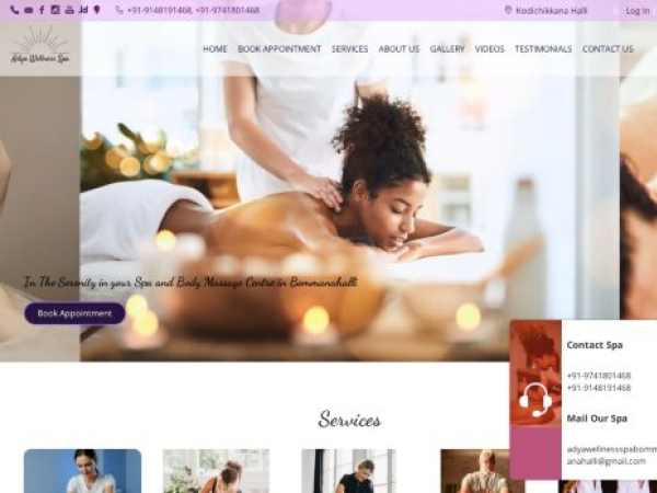 adyawellnessspa.com