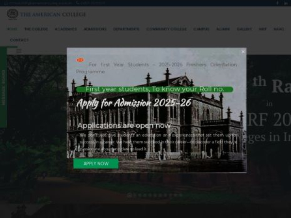 americancollege.edu.in