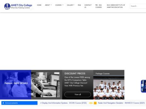 ametcitycollege.com