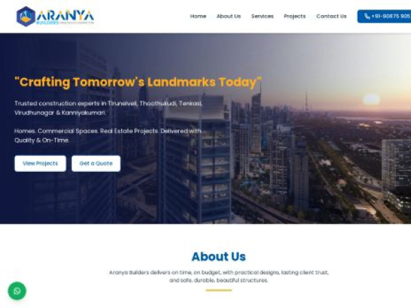 aranyabuilders.com