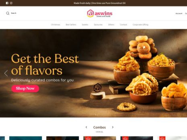 aswinssweets.com