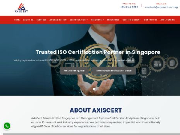 axiscert.com.sg
