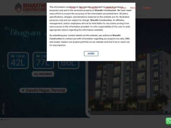 bharathiconstruction.com