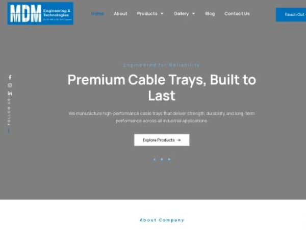 cabletraymanufacturers.com