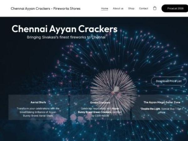 chennaiayyancrackers.in