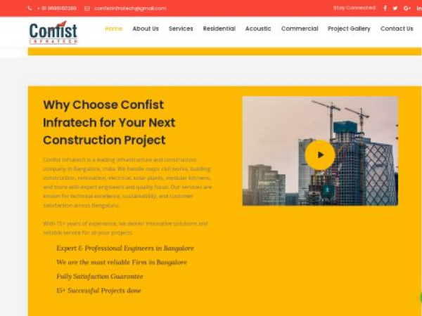 confistinfratech.com