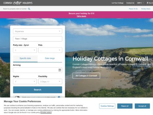 cornishcottageholidays.co.uk