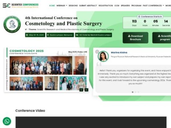 cosmetology.scientexconference.com