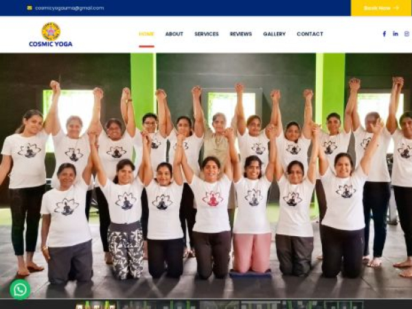cosmicyogaclass.com