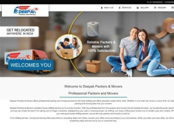 deepakpackersandmovers.in