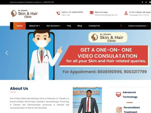 drdineshskinhair.in