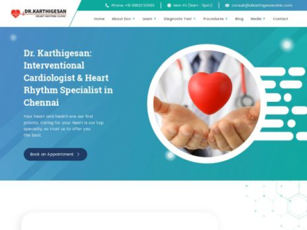 drkarthigesanclinic.com