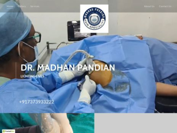 drmadhanpainclinic.com