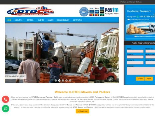 dtcpackersmover.com