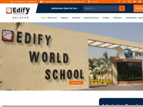 edifyworldschoolbalapur.com