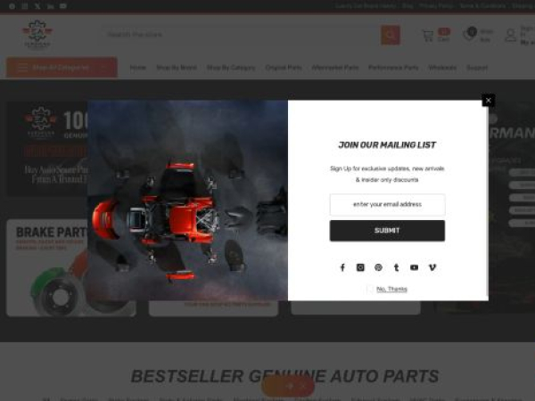 europeanautospares.com