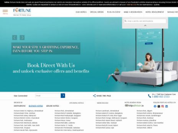 fortunehotels.in