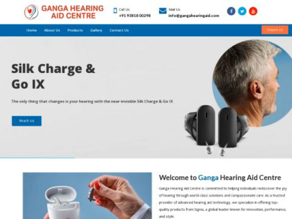 gangahearingaid.com
