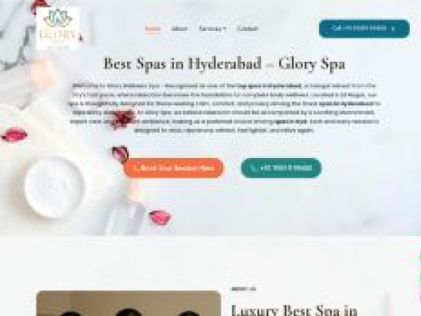 gloryspaandsalon.com