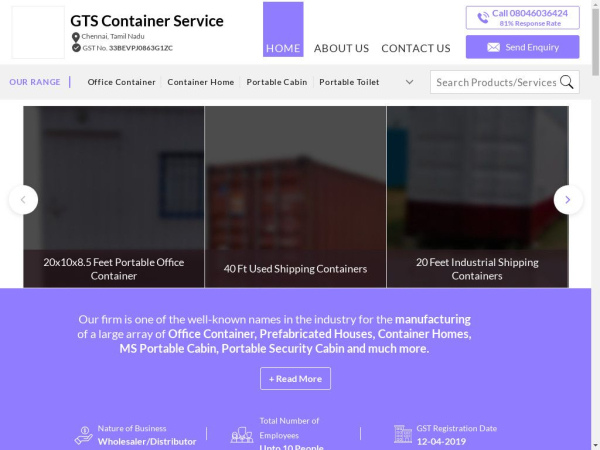 gtscontainerservice.com