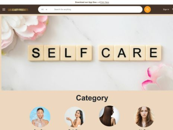 gusbeautyproducts.com