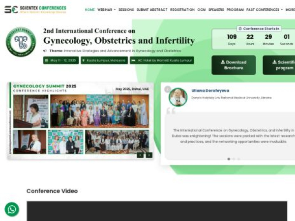gynaecologysummit.scientexconference.com
