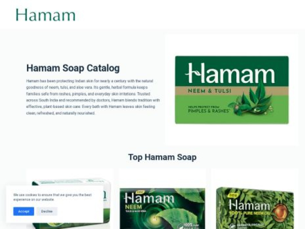 hamamsoap.com