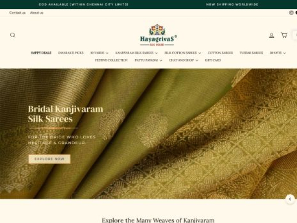 hayagrivassilkhouse.com