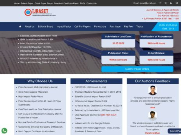 ijraset.com