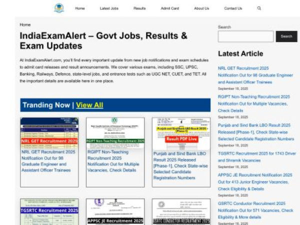indiaexamalert.com