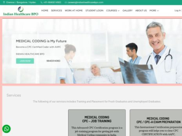 indianhealthcarebpo.com