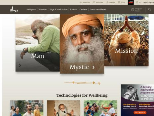 isha.sadhguru.org