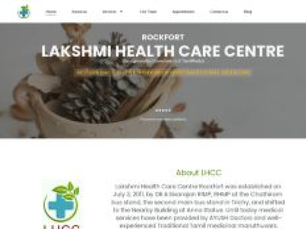 lakshmihealthcarecentrerockfort.com