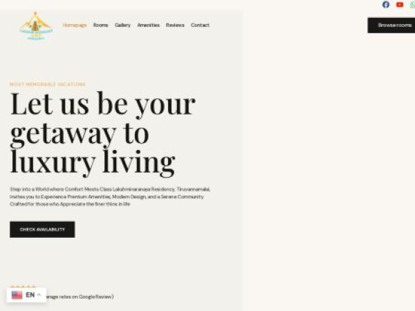 lakshminarayanaresidency.com