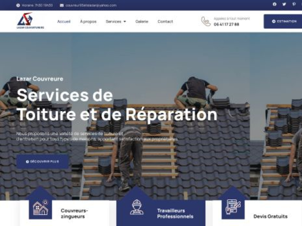 lazarcouverture95.com