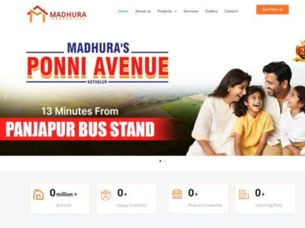 madhuraproperties.com