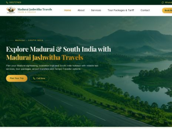 maduraijashwithatravels.com