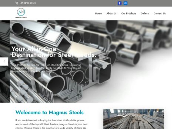 magnussteels.in