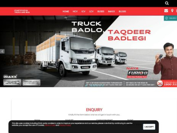 mahindratruckandbus.com