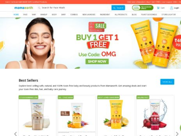 mamaearth.com