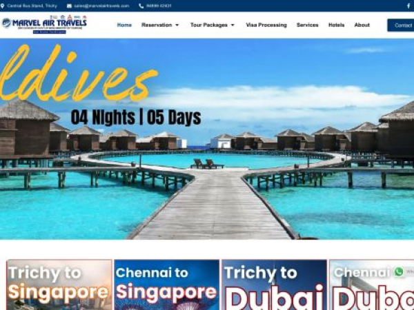 marvelairtravels.com