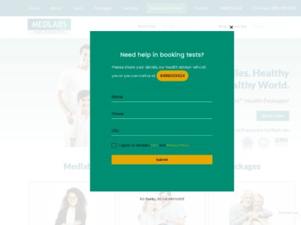 medlabsindialaboratory.com