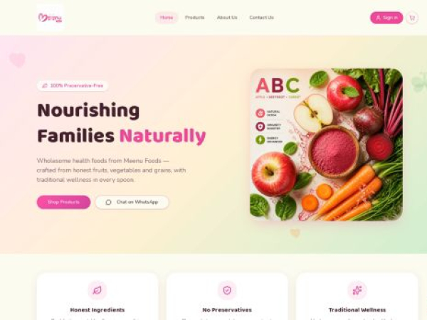 meenufoods.com