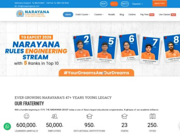 narayanacoachingcenters.in