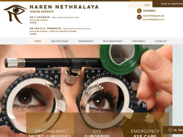 narennethralaya.com