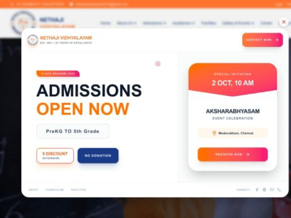 nethajividhyalayam.com