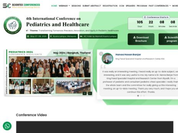 pediatric.scientexconference.com